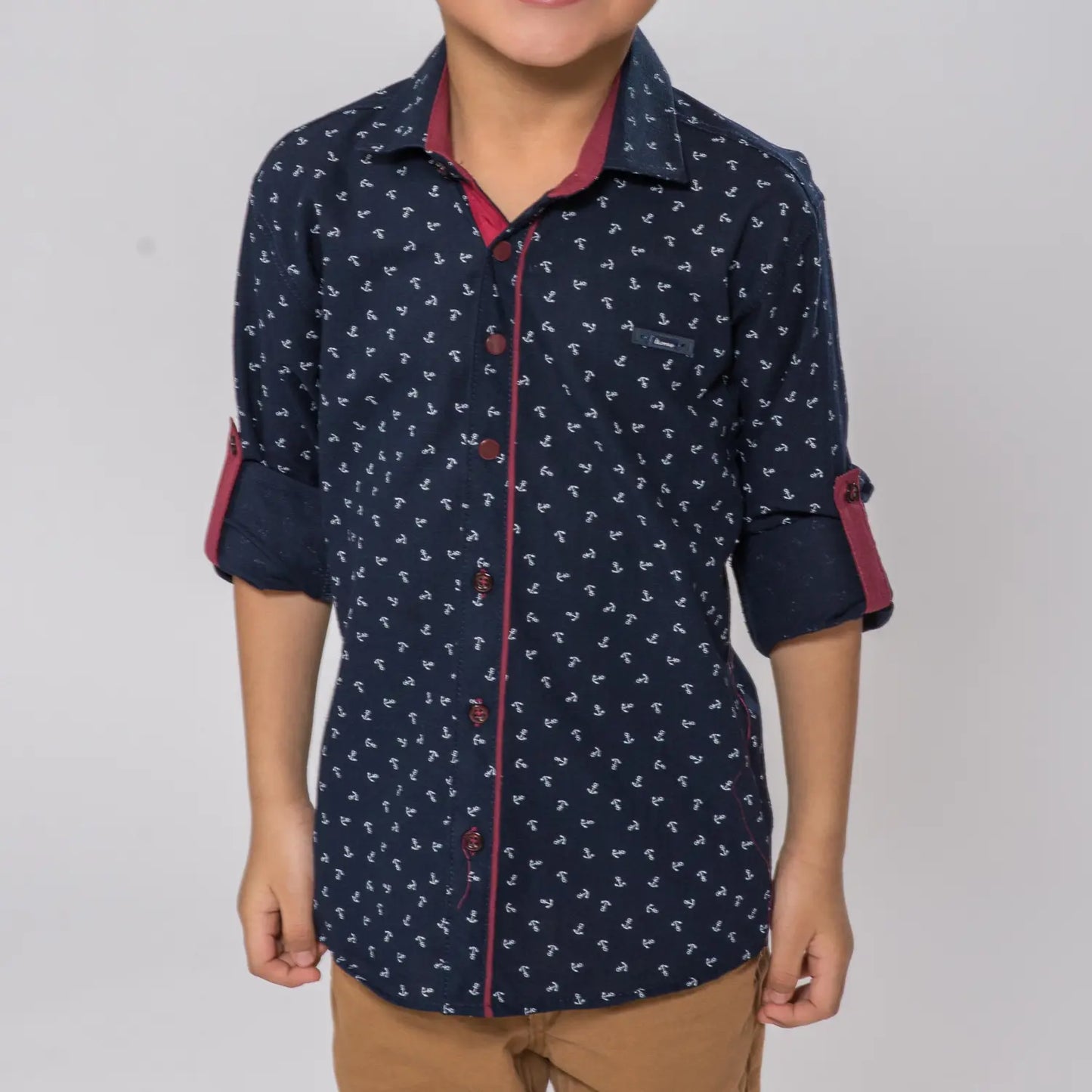 Anchor Boys Cotton Shirt-2