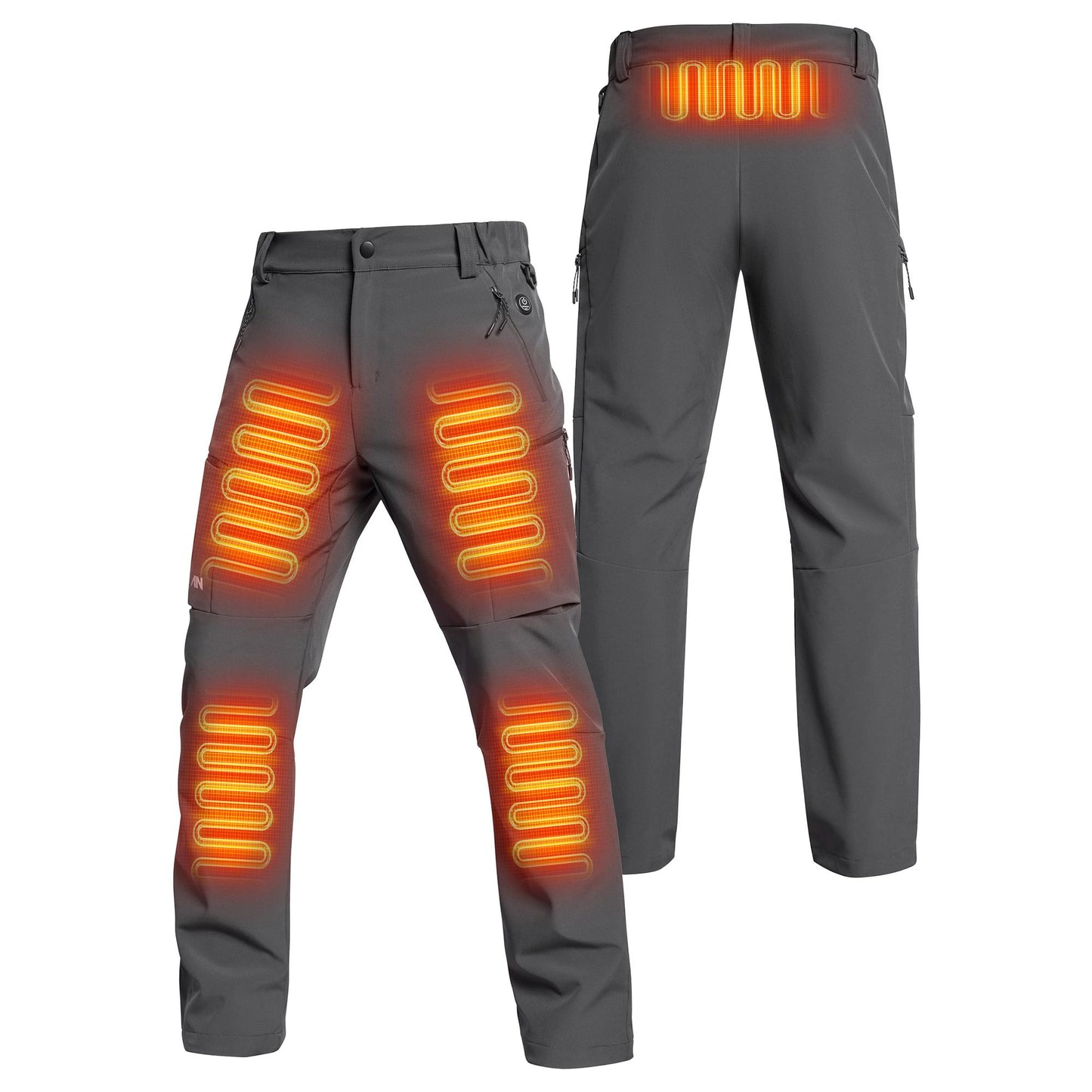 ANTARCTICA GEAR Heated Pants for Men, with 12V/20000mAh Battery-5