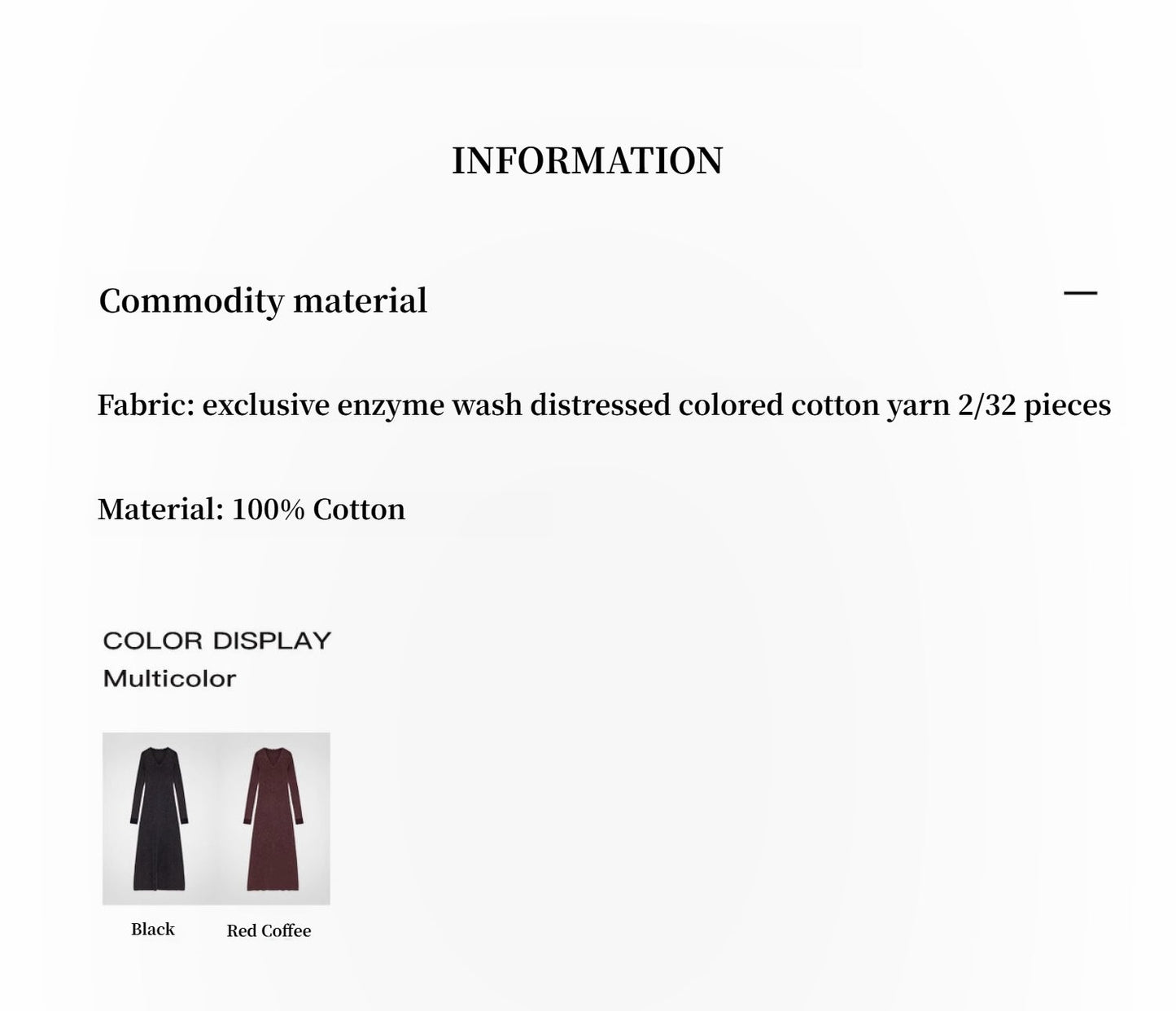 "Kalle Morning" fashionable fermented washed distressed raw edge V-neck waist dress for women-2