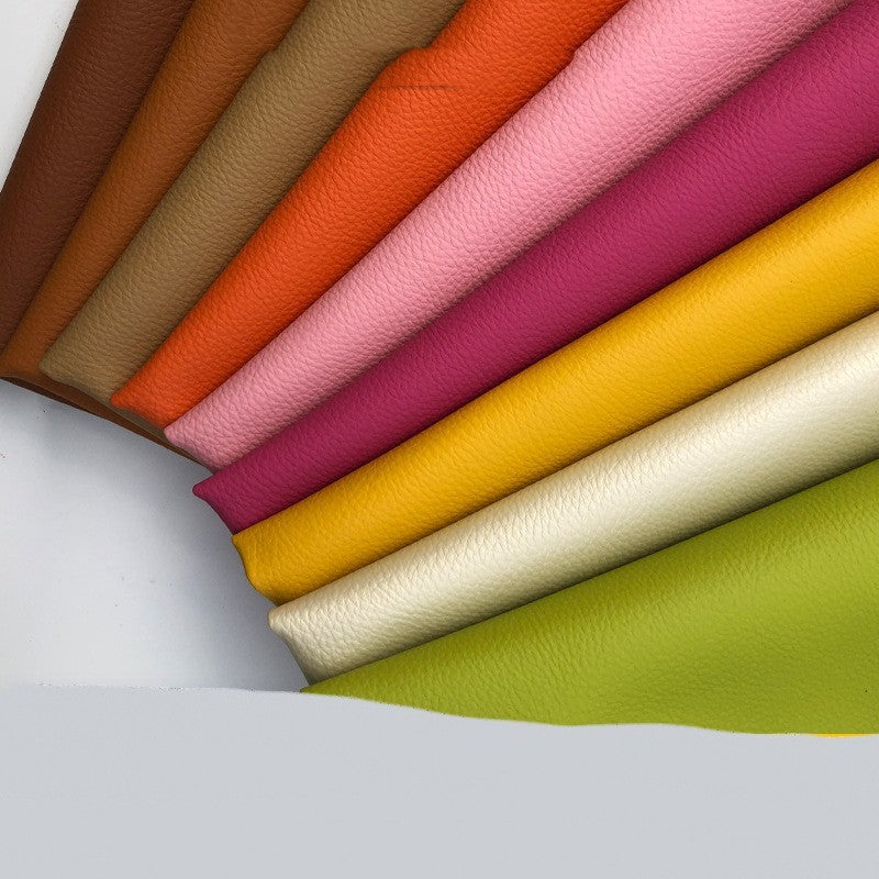 Artificial Leather Sofa Soft Bag Furniture Leather Fur Sole Lychee Pattern Leather Fabric