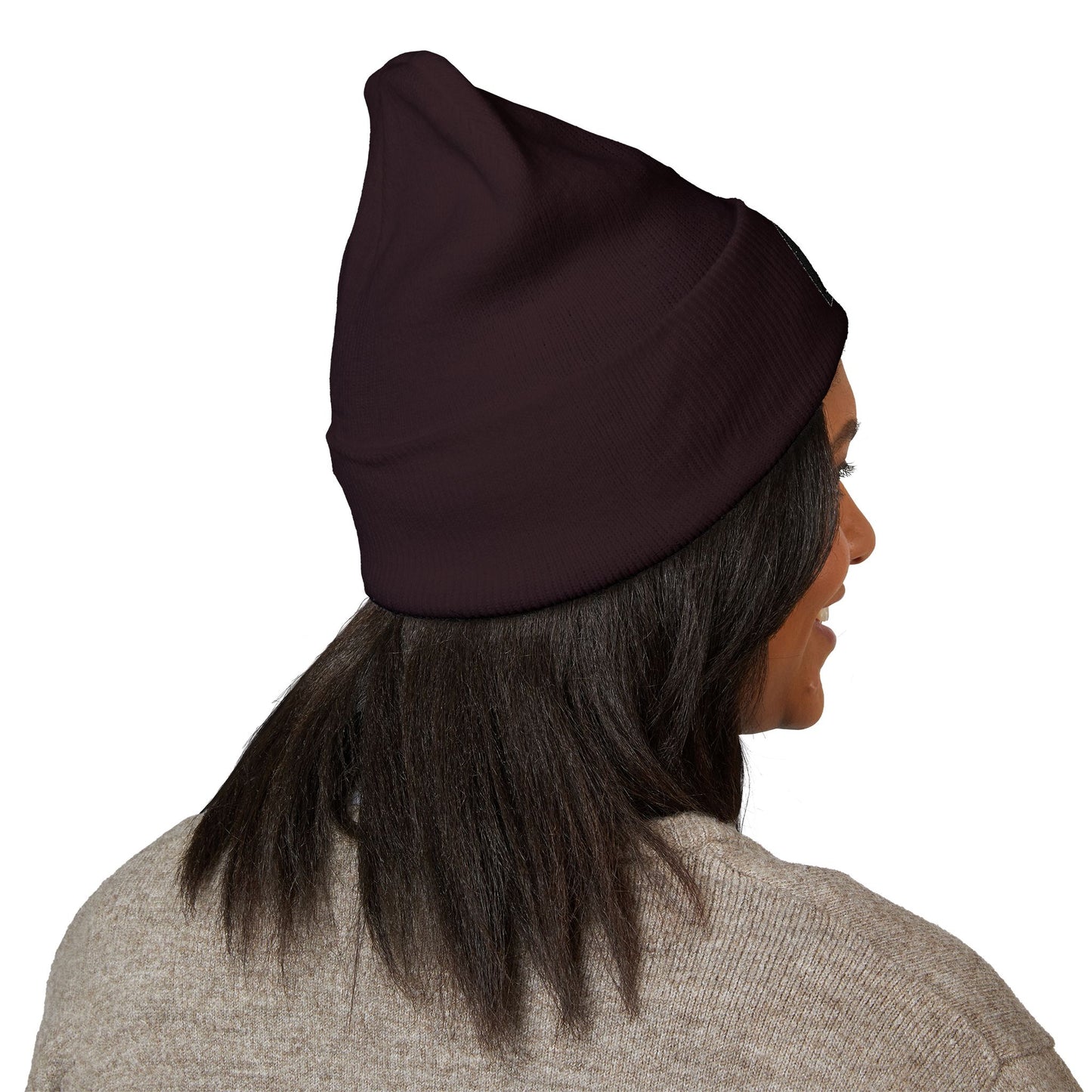 Stylish Embroidered Beanie - Perfect for Winter, Casual Outings, or Holiday Gifting, Unisex Warm Hat, Cuffed Knit Cap, Winter Accessory