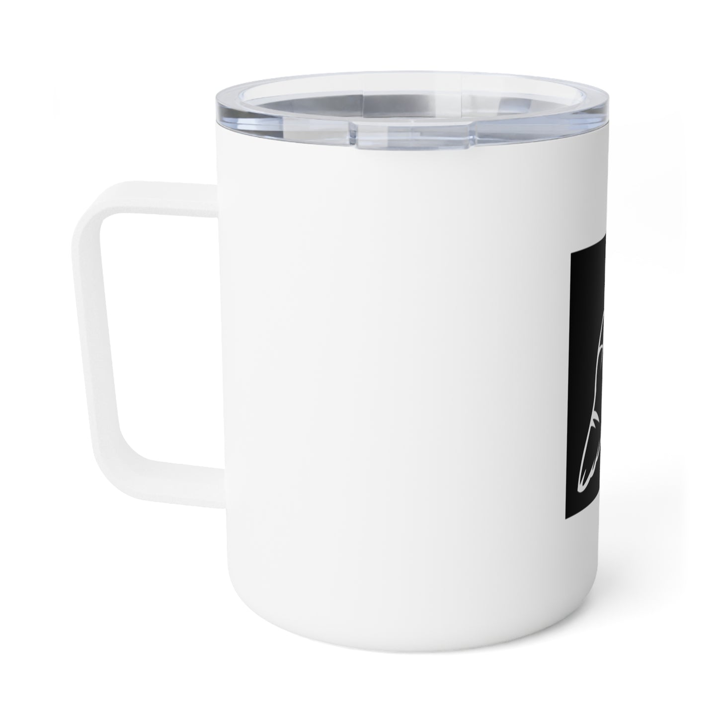 Owl Love Insulated Coffee Mug, 10oz | Unique Gift for Owl Lovers, Cute Kitchenware, Travel Mug, Nature Theme, Coffee Lover's Cup
