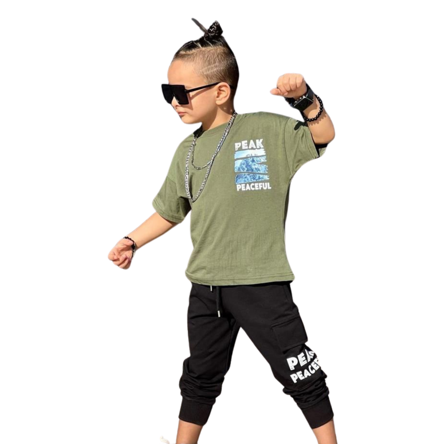 The Peak Boys Joggers Set-1