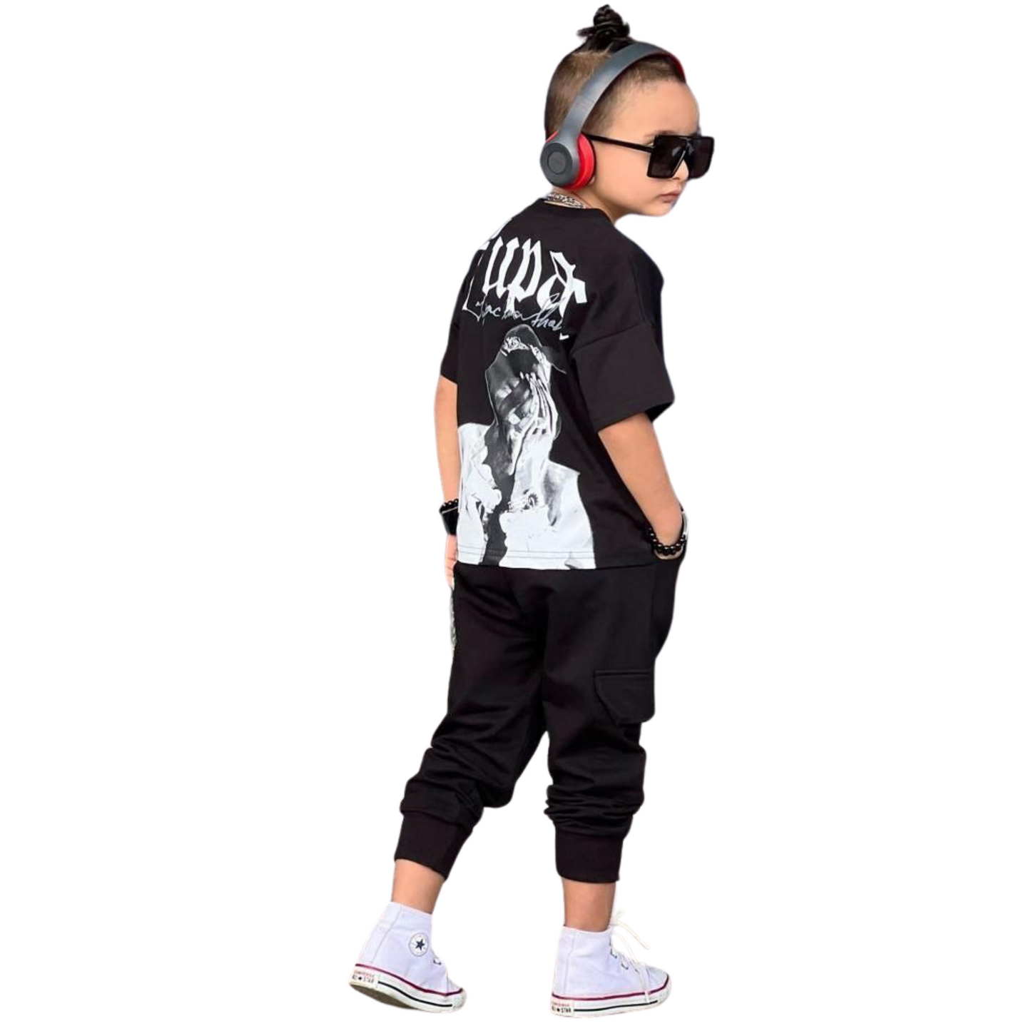 Tupac Rap Boys Jogger Set-2