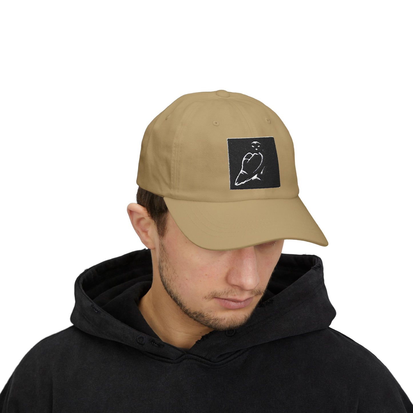 Classic Dad Cap with Vintage Bird Design, Casual Hat for Everyday Wear, Father's Day Gift, Unisex Adjustable Cap, Stylish Sun Protection