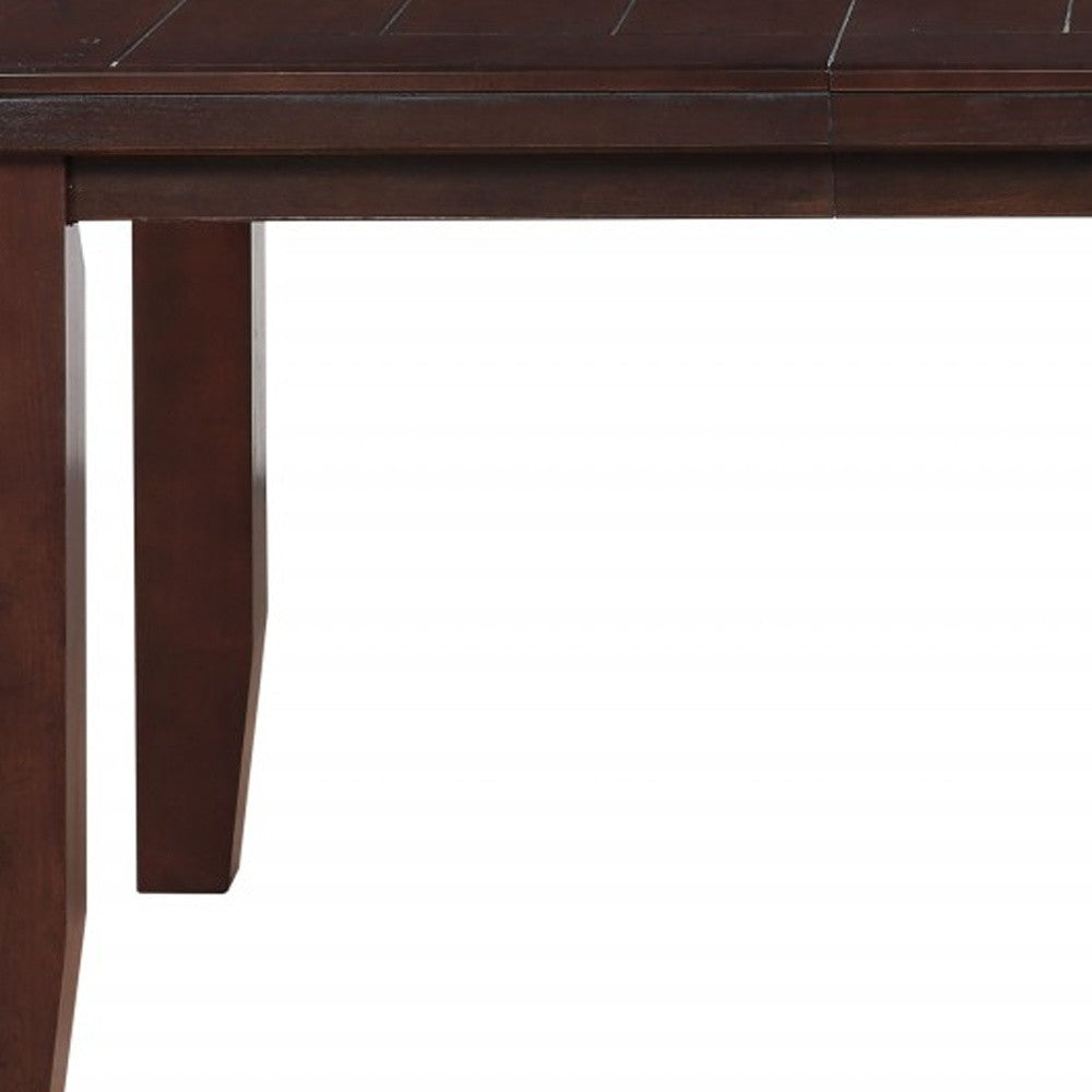 48" Dark Brown Dining Table-3