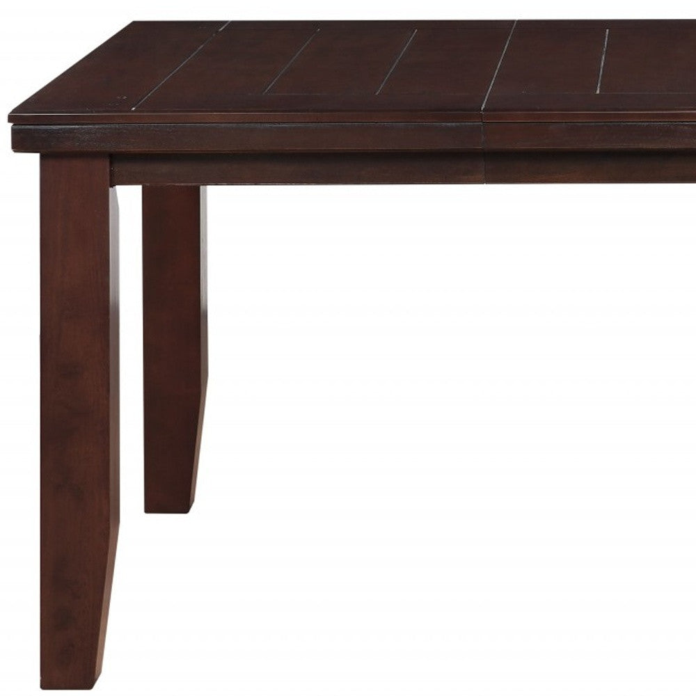 48" Dark Brown Dining Table-4