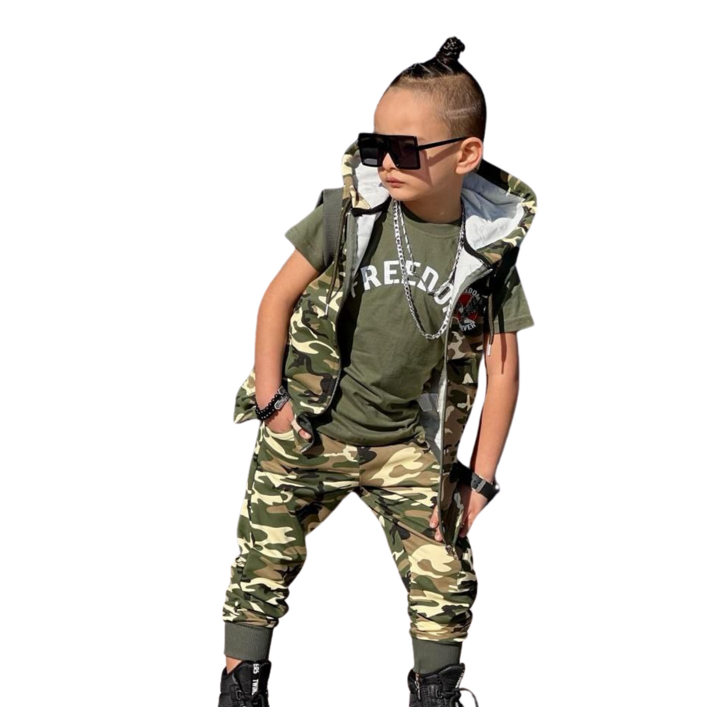 Freedom Army Boys Cotton Set-1
