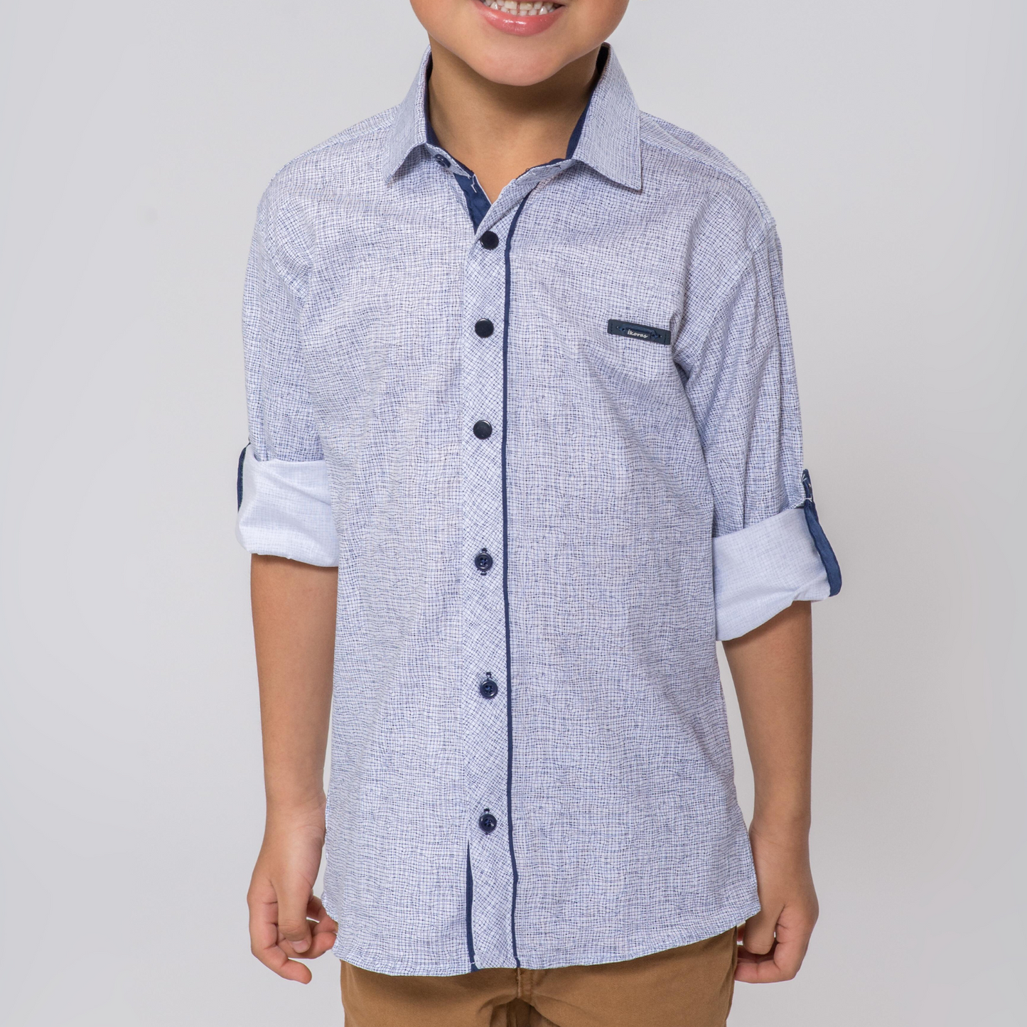 Soft Ice Boys Cotton Shirt-3