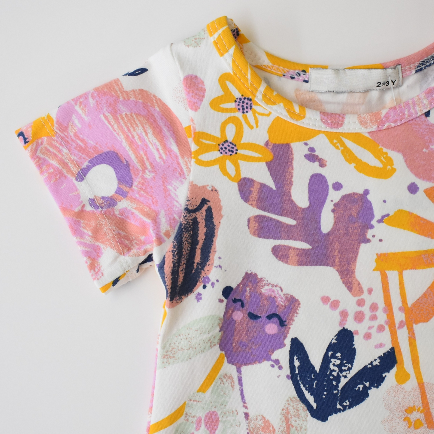 Little Dreamer Girls Cotton Dress-2