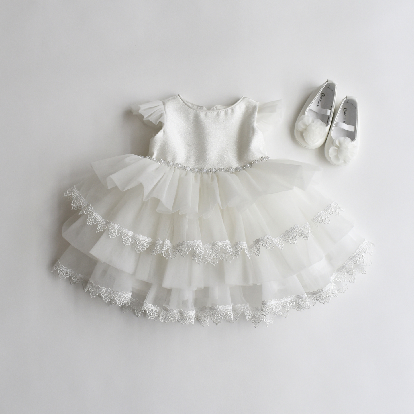 Baby Eva's Frilly Dress-2
