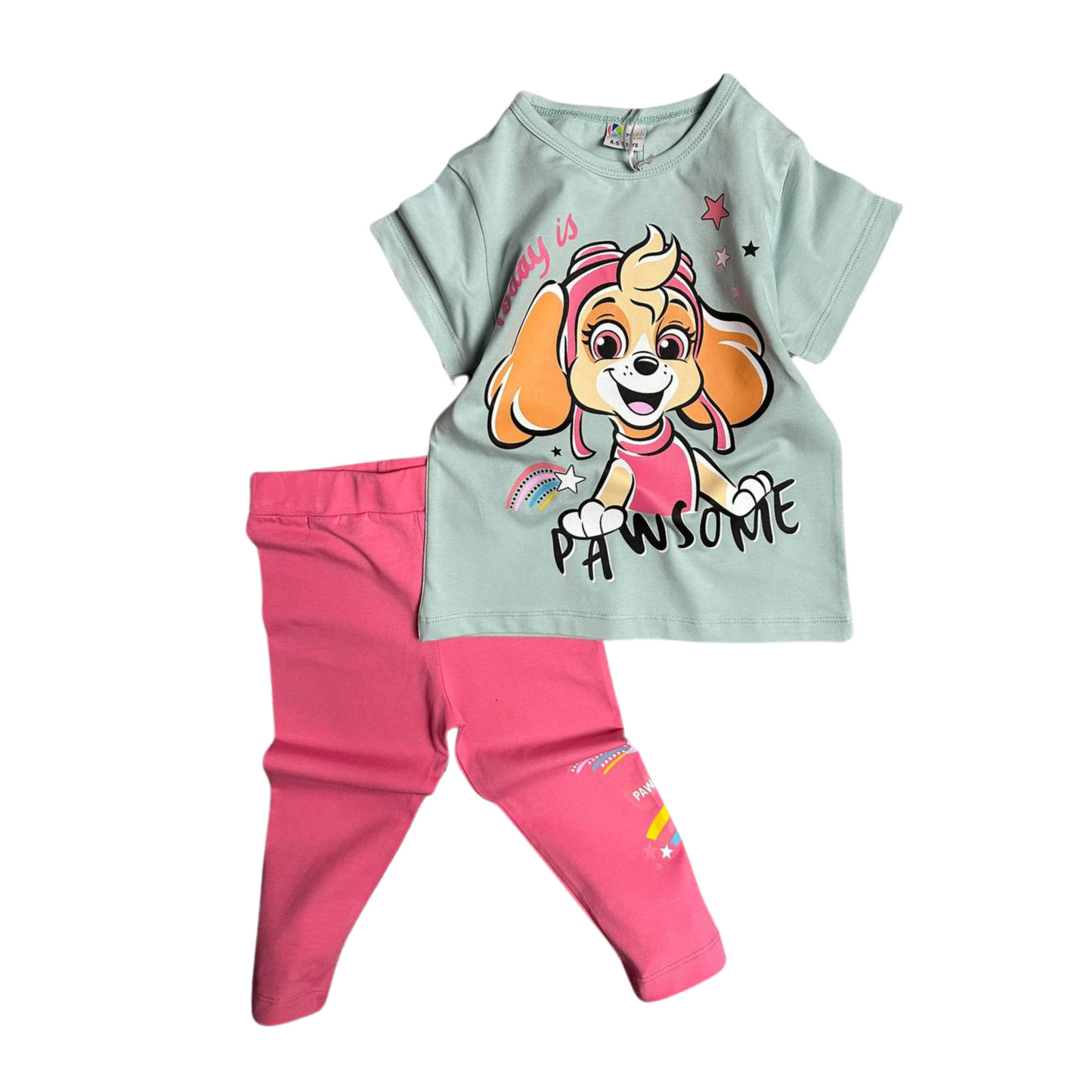 Everyday Fun Girls' Cotton Leggings Set-3