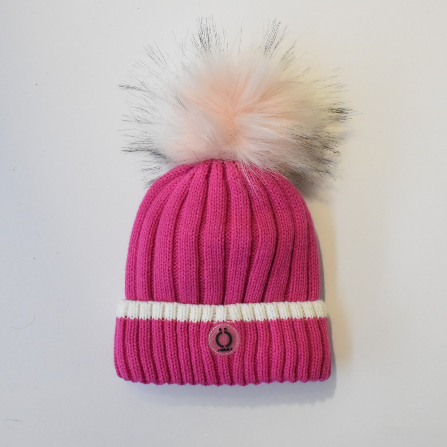 Fushia Stripe Tuque-4