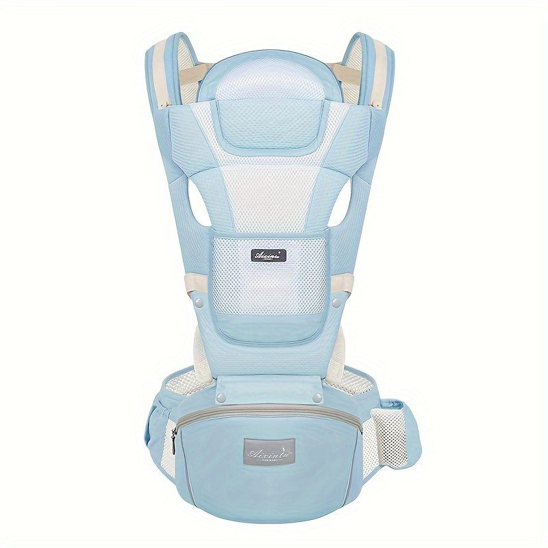 Polyester-cotton Breathable Style, Skin-friendly And Breathable Baby Multi-functional Strap Waist Stool Mechanical Design Labor-saving Artifact
