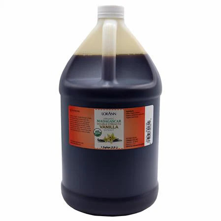 Organic 2-Fold Madagascar Vanilla Bean Extract - 4 oz. - 16 oz. - One Gallon-2