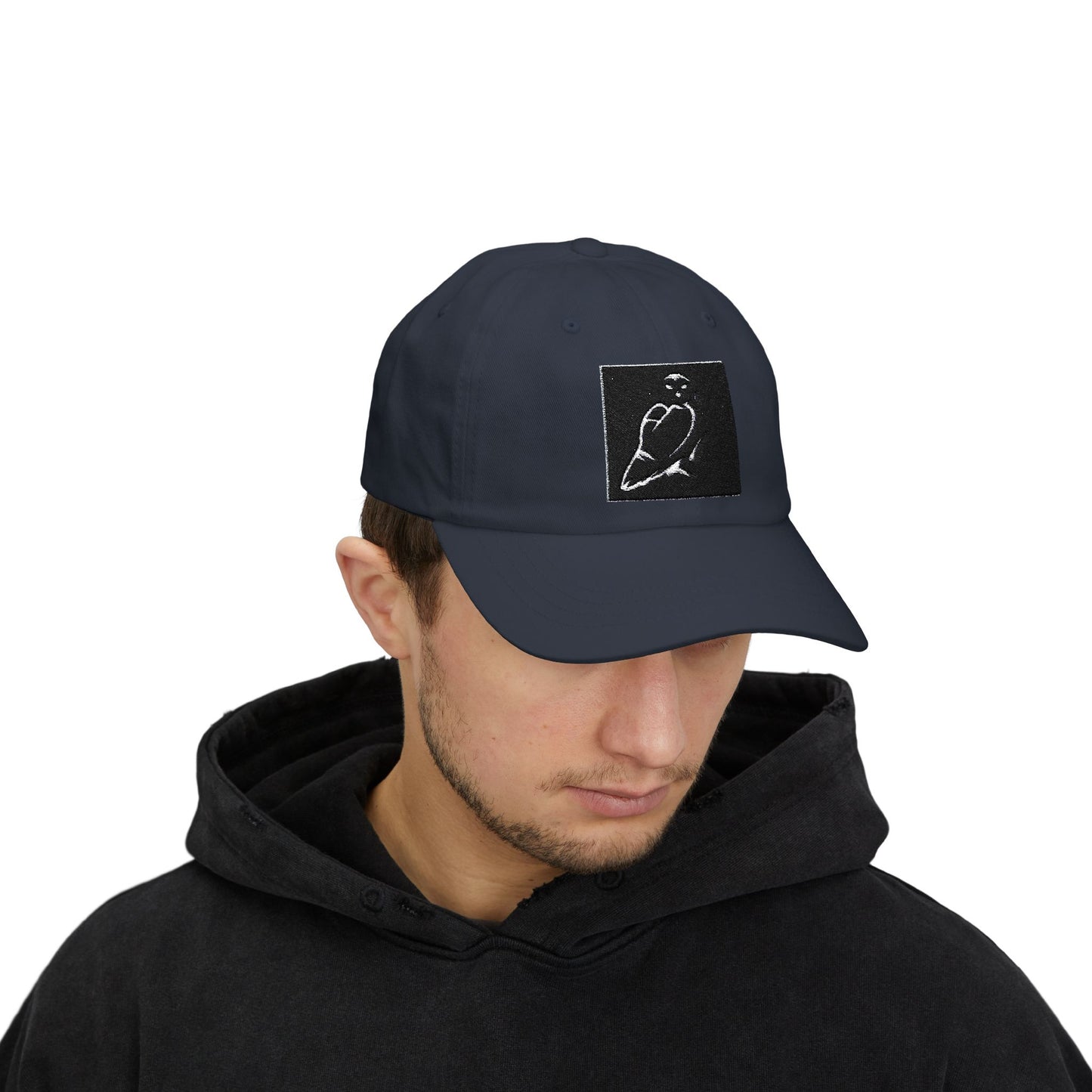 Classic Dad Cap with Vintage Bird Design, Casual Hat for Everyday Wear, Father's Day Gift, Unisex Adjustable Cap, Stylish Sun Protection