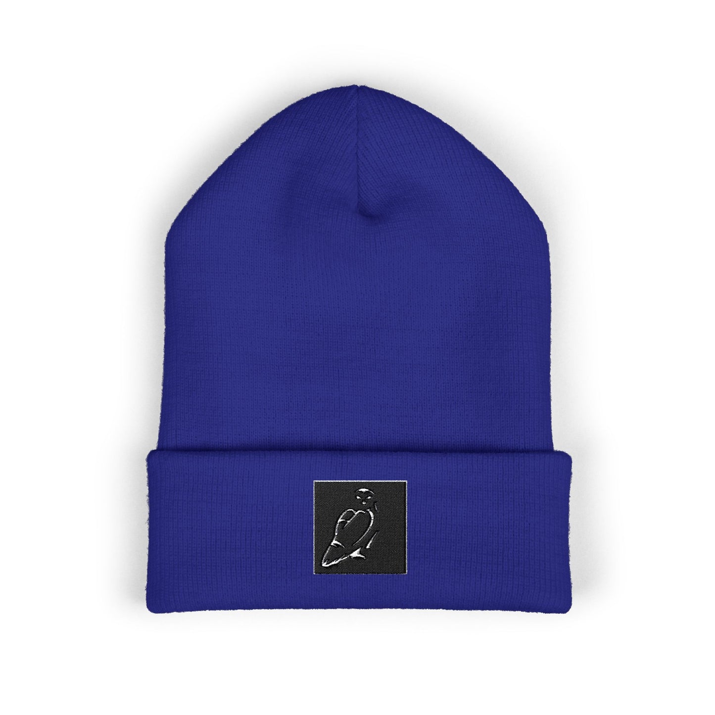 Stylish Embroidered Beanie - Perfect for Winter, Casual Outings, or Holiday Gifting, Unisex Warm Hat, Cuffed Knit Cap, Winter Accessory
