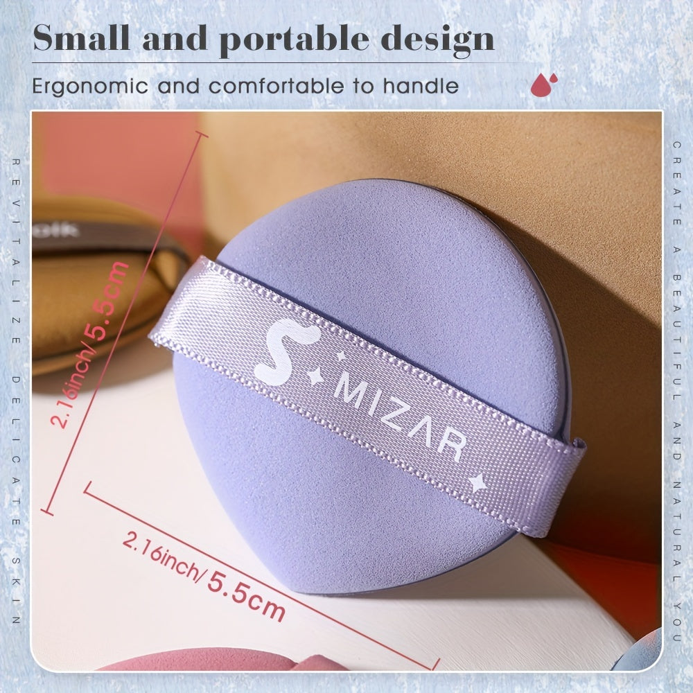 10 Pcs Air Cushion Powder Puff Makeup Sponge Wet And Dry Use Ultra Soft Facial Makeup Tool