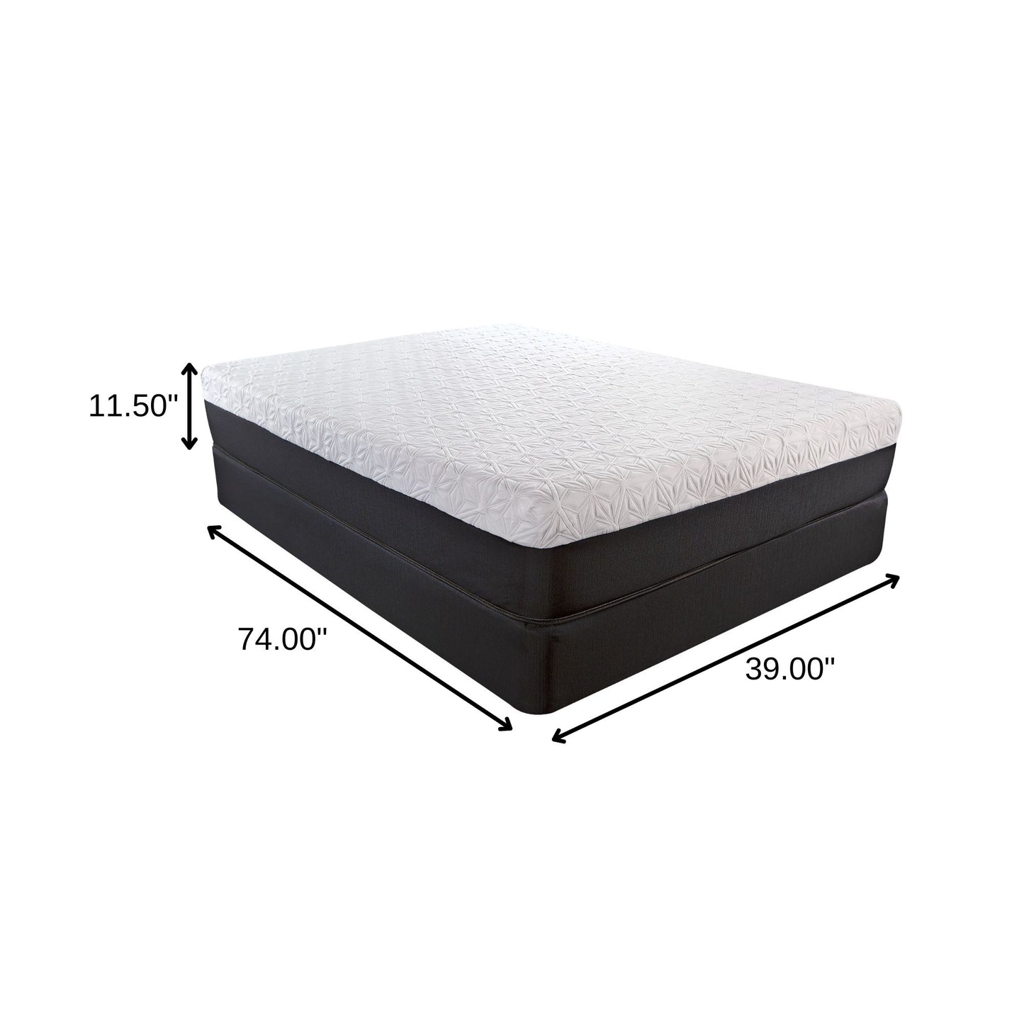 12" Foam Copper Infused Gel Memory Foam Mattress-8