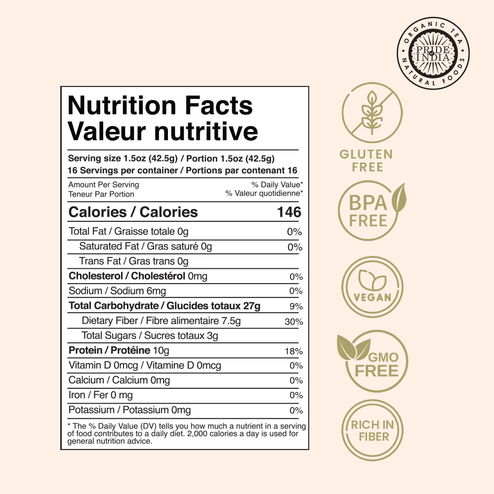 Indian Split Masur Red Lentils - Protein & Fiber Rich Masoor Dal Jar-1