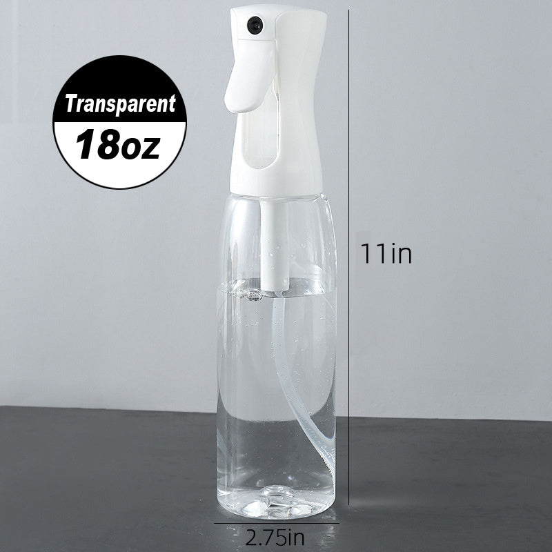 Hair Spray bottle ultra fine continuous water mister for hairstyling, cleaning, plants, Facial Moisture