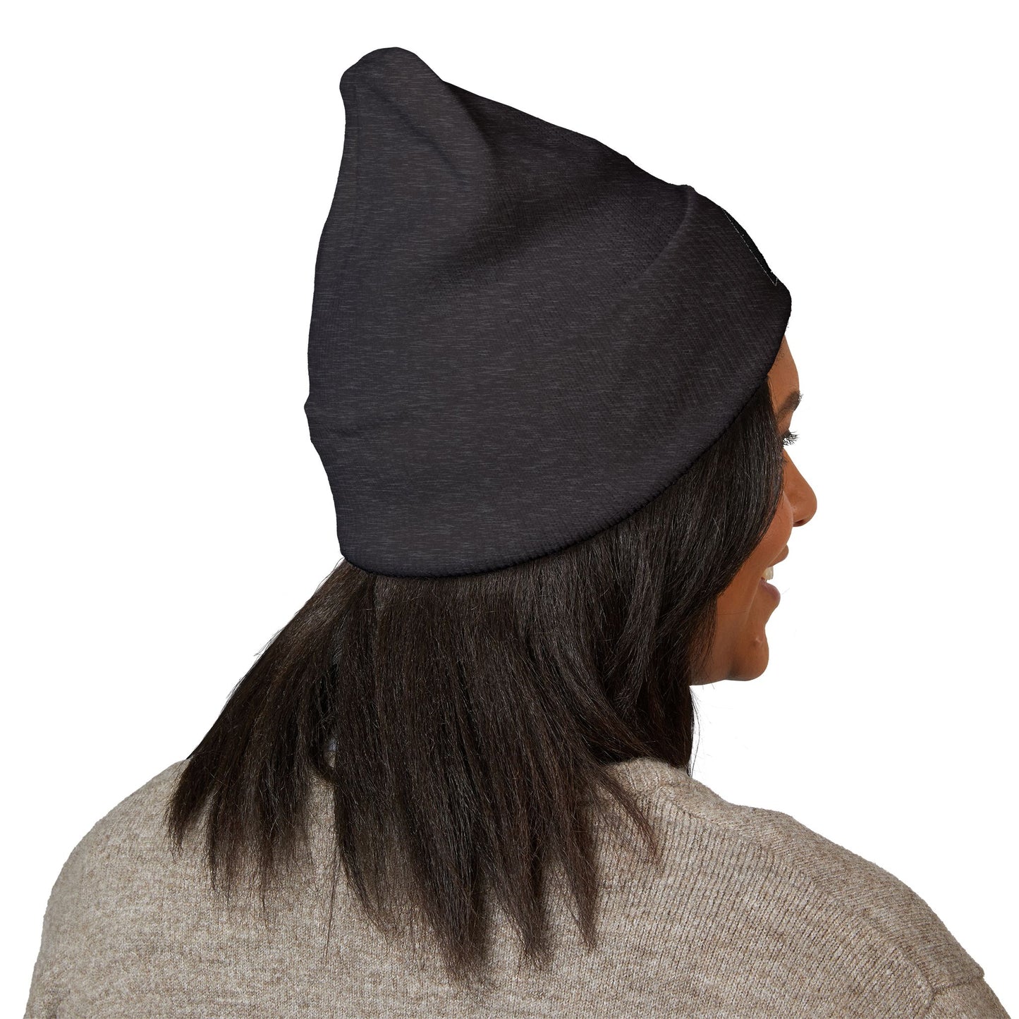 Stylish Embroidered Beanie - Perfect for Winter, Casual Outings, or Holiday Gifting, Unisex Warm Hat, Cuffed Knit Cap, Winter Accessory