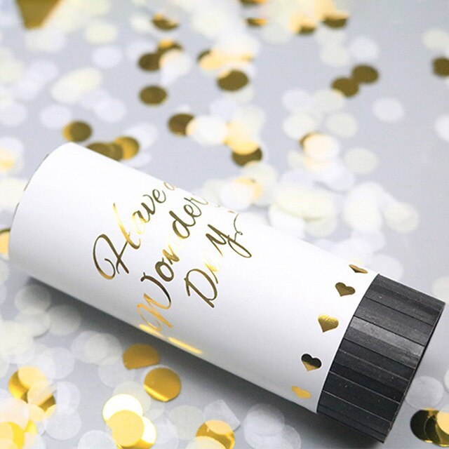 Wedding Birthday Party Supplies Paper Hand-twisted Firework Tube