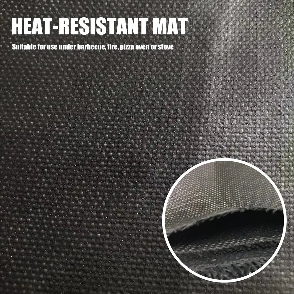 Fireproof BBQ Mat Heat Insulation Outdoor Protection-4