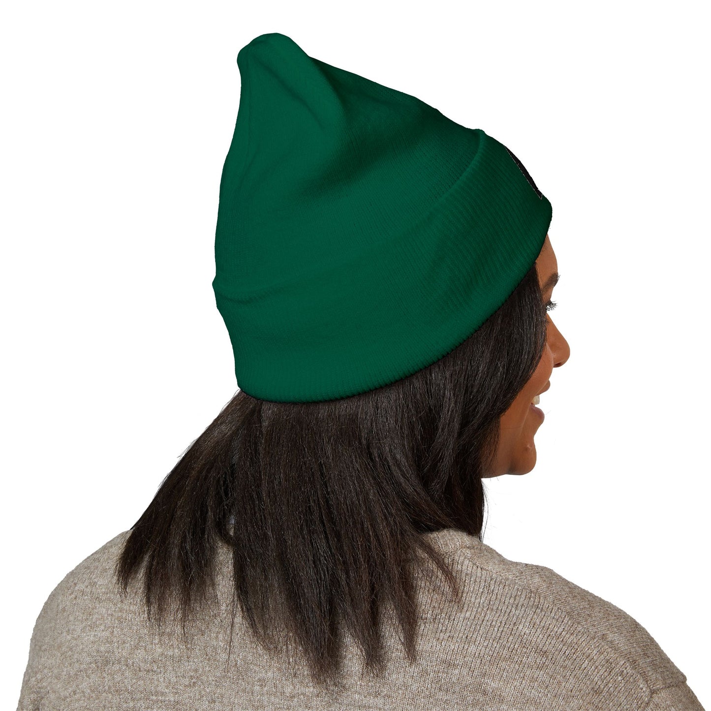 Stylish Embroidered Beanie - Perfect for Winter, Casual Outings, or Holiday Gifting, Unisex Warm Hat, Cuffed Knit Cap, Winter Accessory