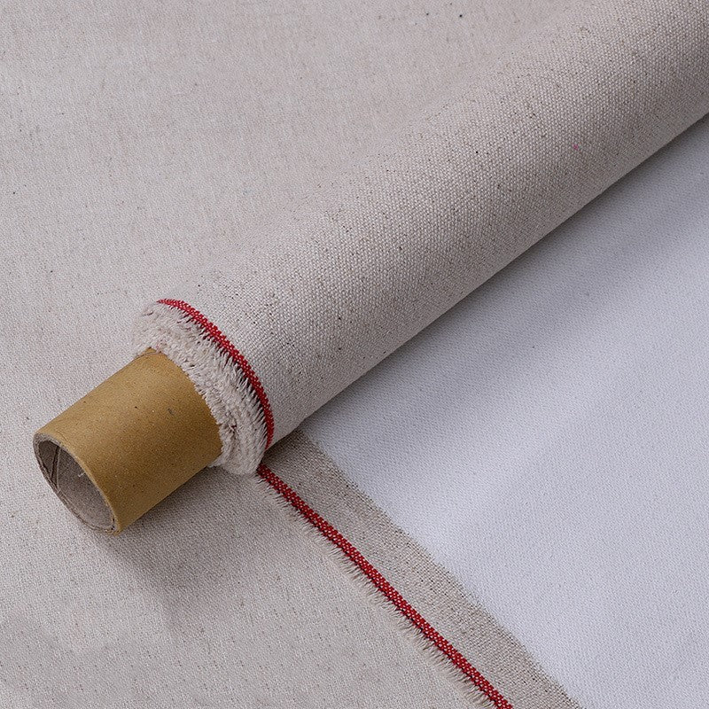 Linen blended coated canvas
