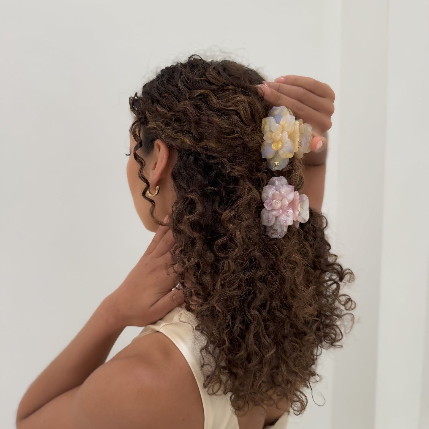 Acetate Magnolia Claw- Sweetheart-4