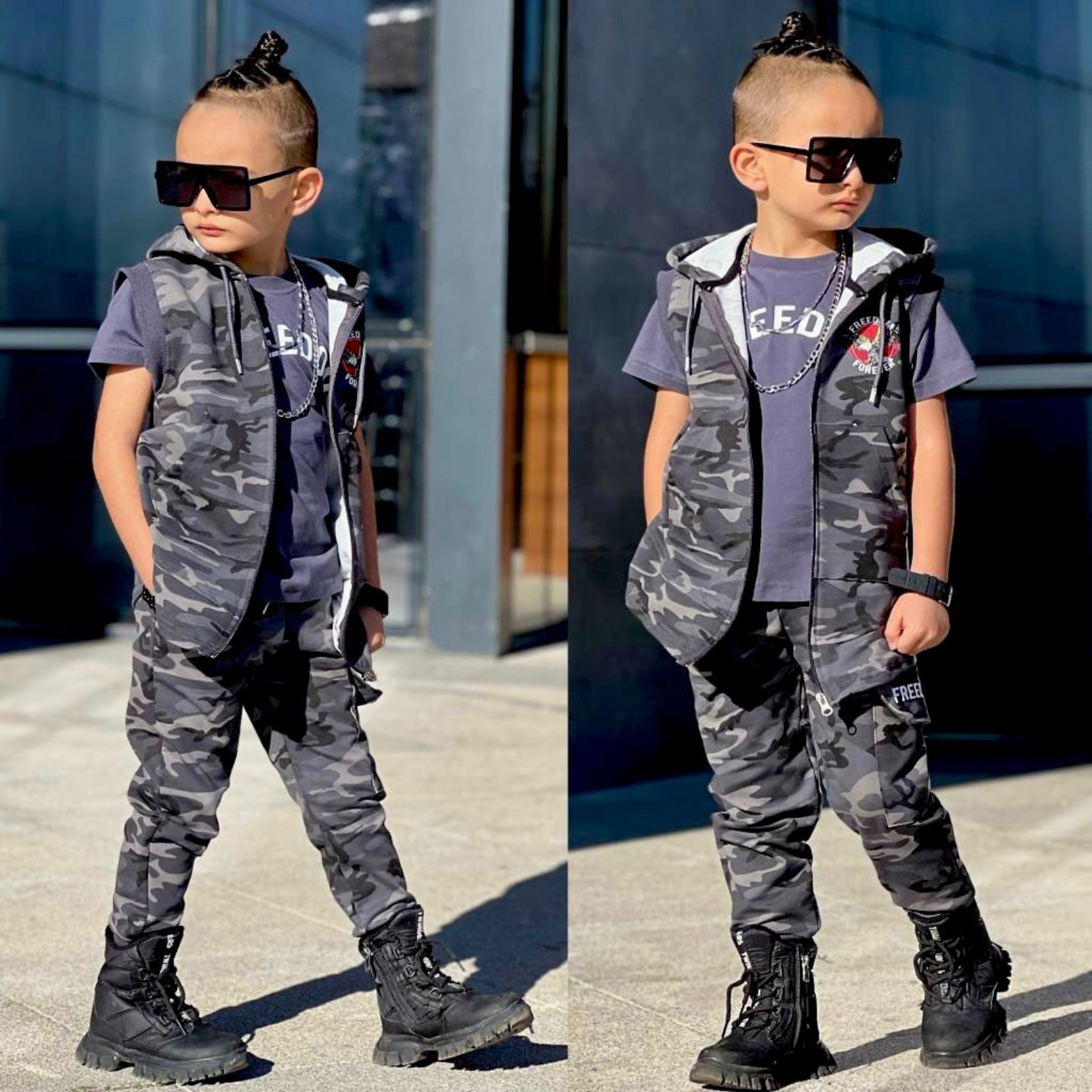 Freedom Army Boys Cotton Set-5