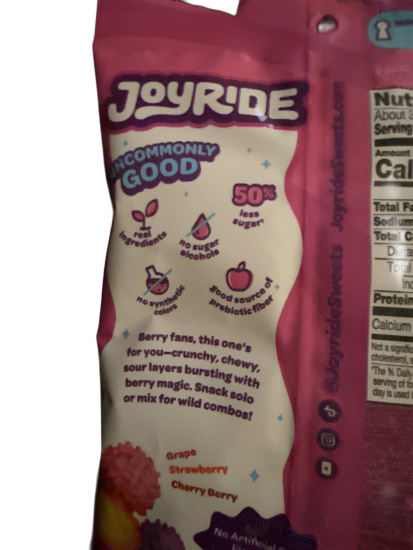 Ryan Trahan's Joyride Gummy Busters Berry Mix Flavour 99G - U.S Edition
