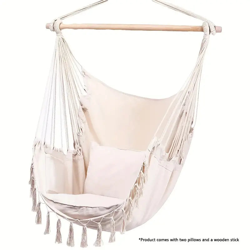 Nordic Style Cotton Hammock Chair Swing-2