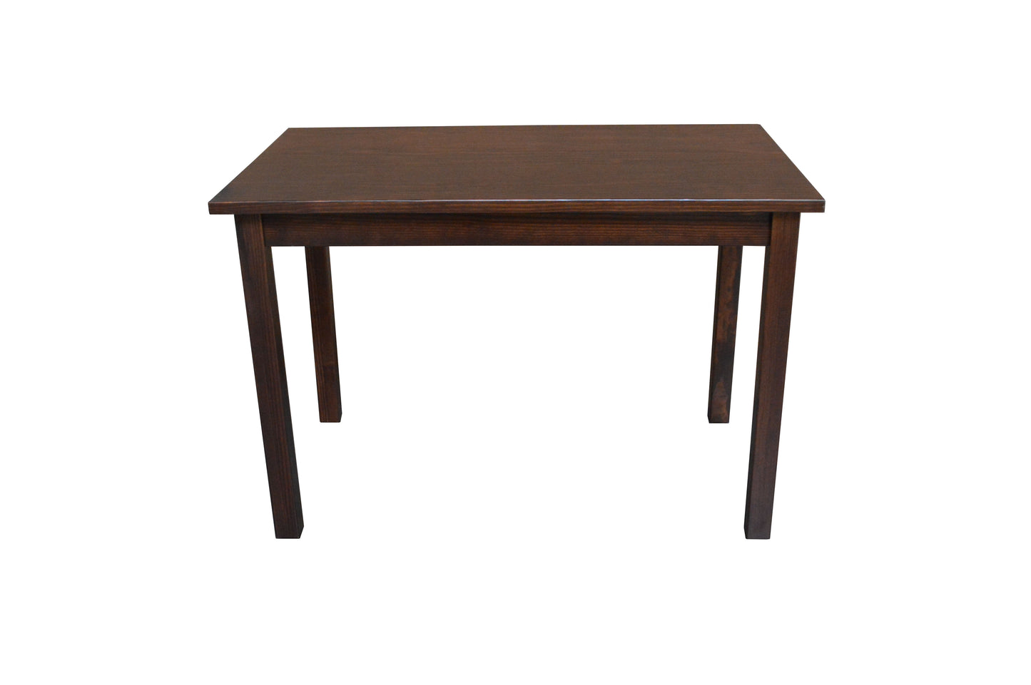 48" Raw Umber Solid Wood Dining Table-3