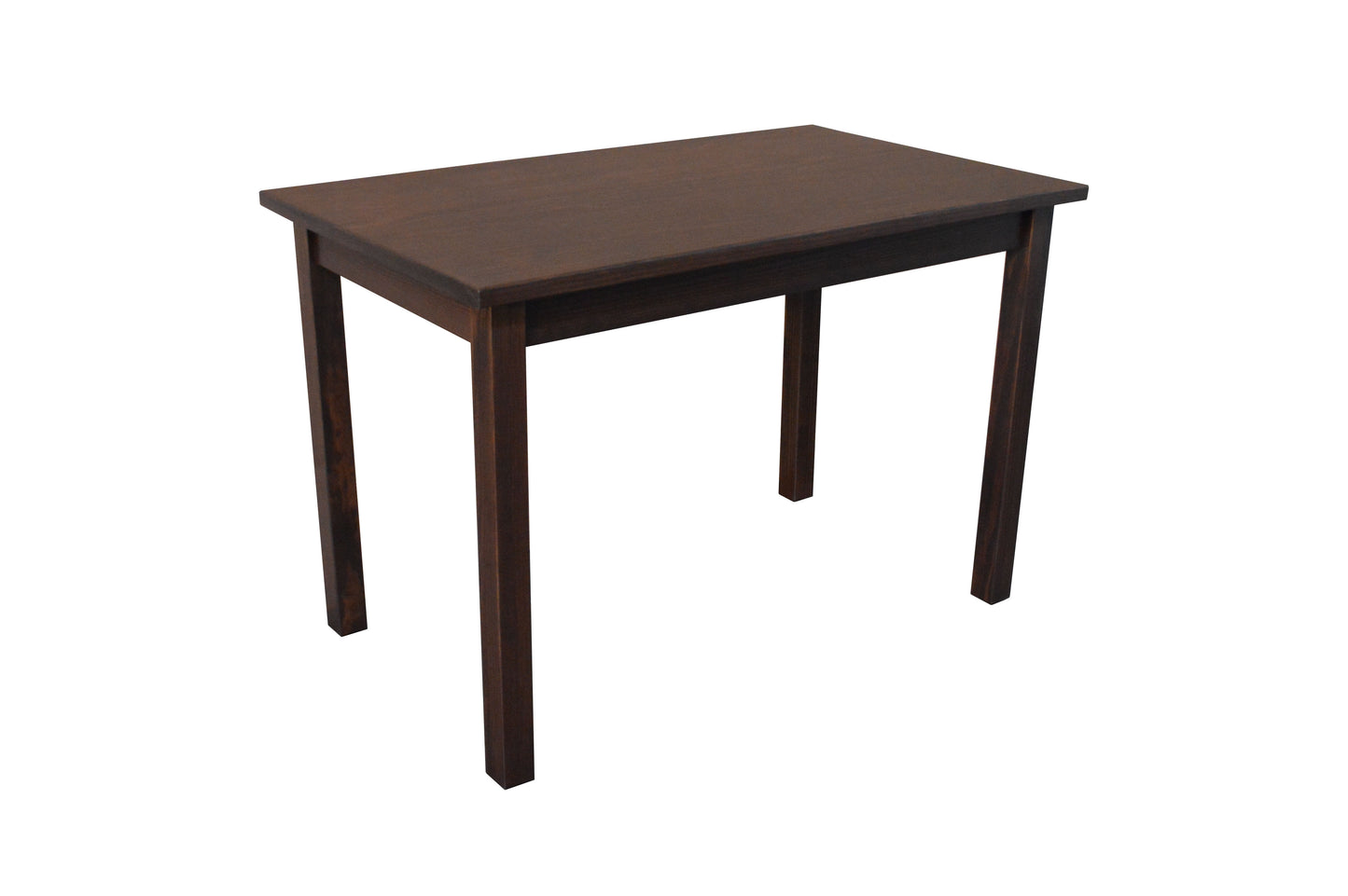 48" Raw Umber Solid Wood Dining Table-4