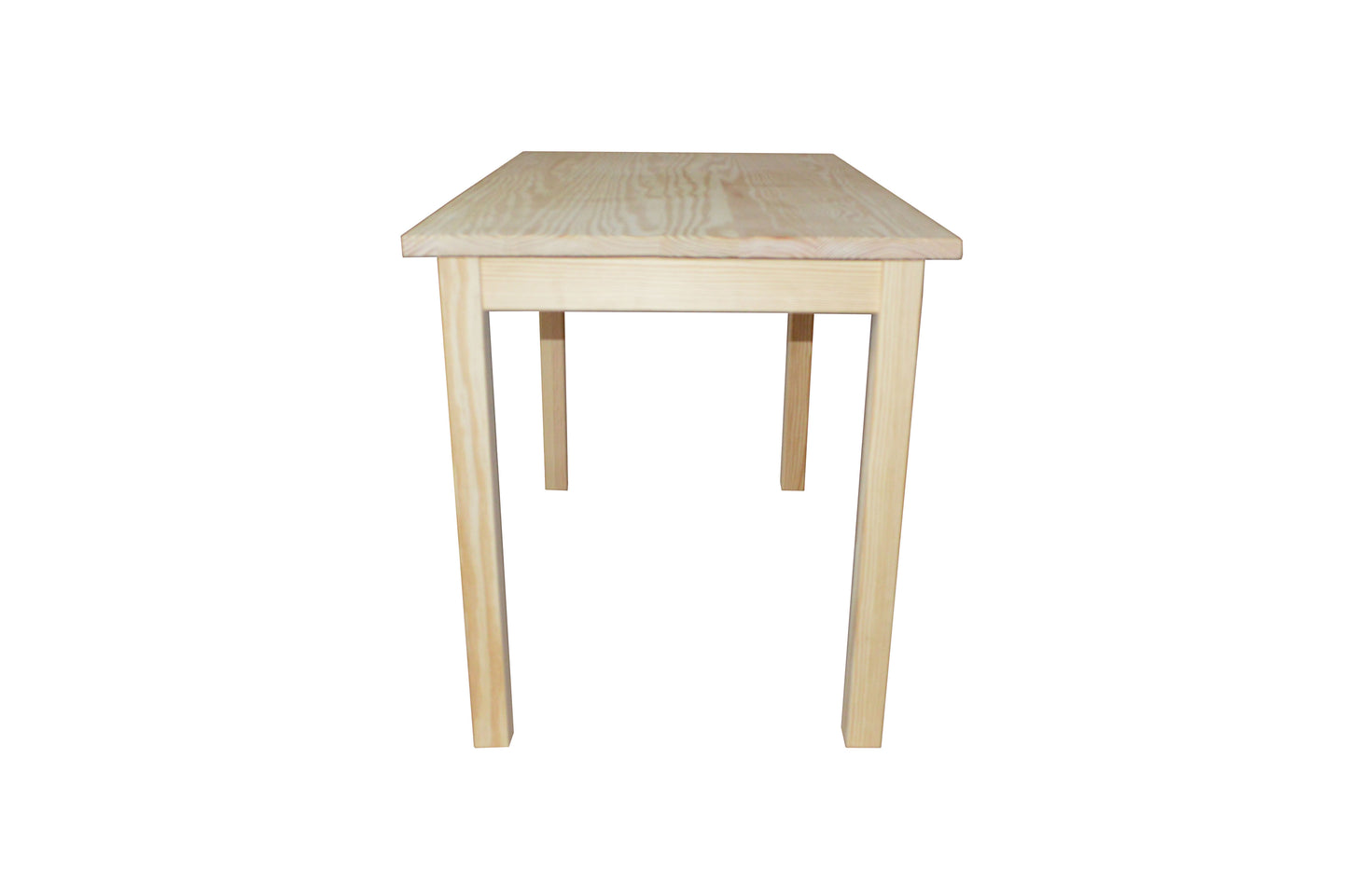 48" Natural Solid Wood Dining Table-4