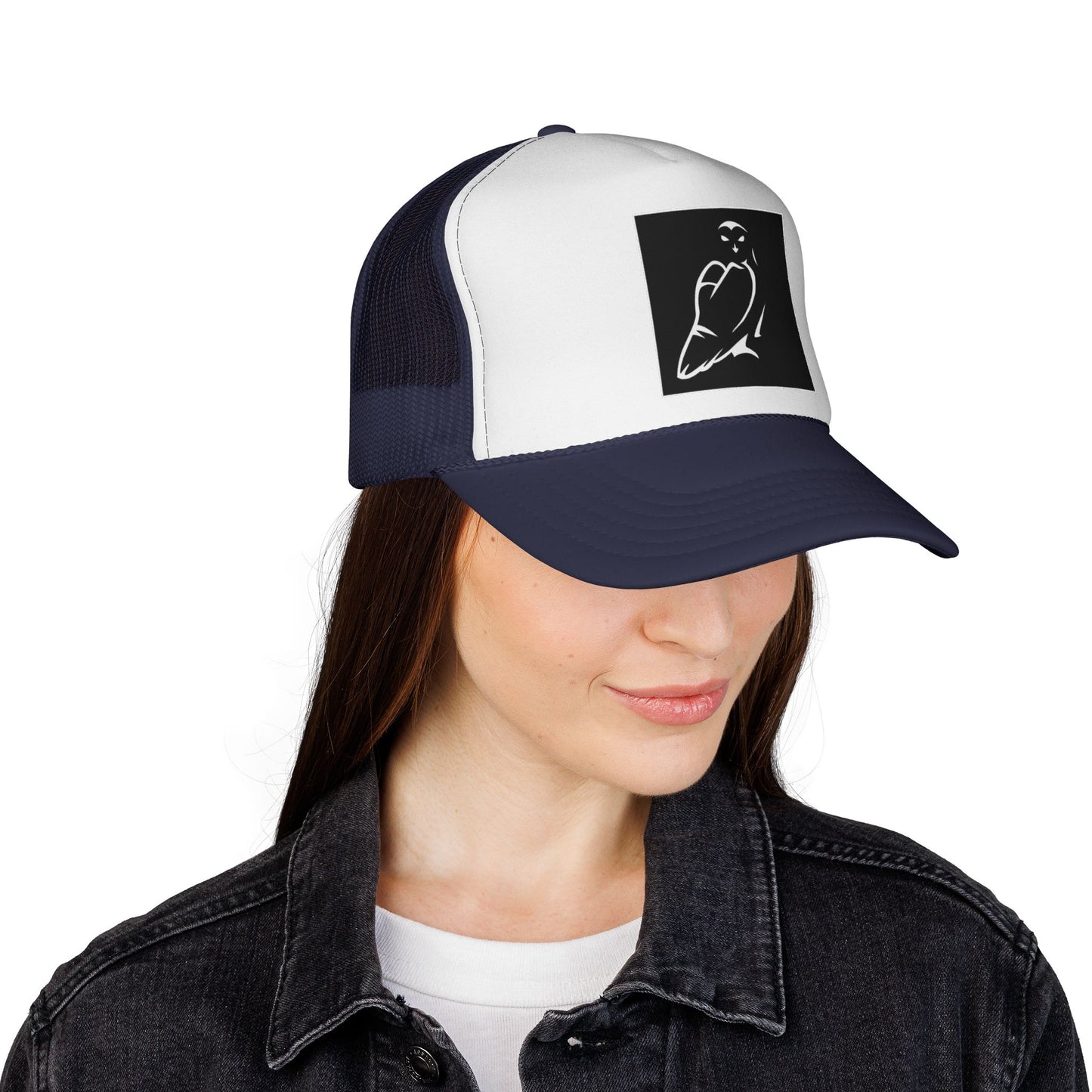 Trendy Graphic Trucker Cap, Vintage Hat, Casual Headwear, Stylish Outdoor Accessory, Unisex Gift Idea