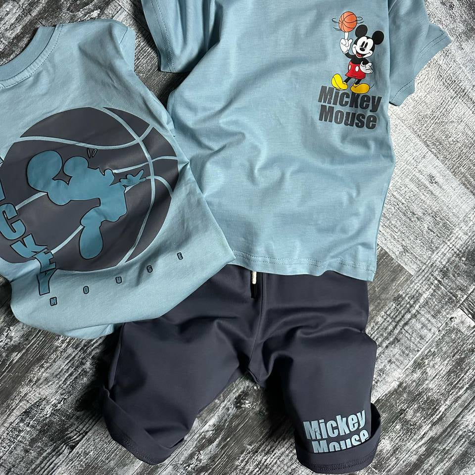 Mouse Dunk Boys Shorts Set-3