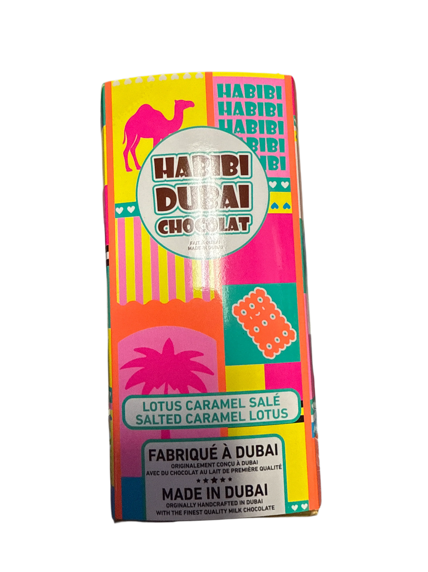 Habibi Dubai Lotus Caramel Chocolate 200G - Dubai Edition