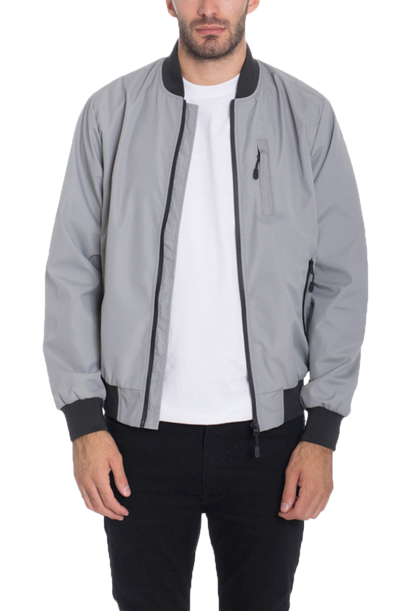 Dimple Bomber Jacket-0