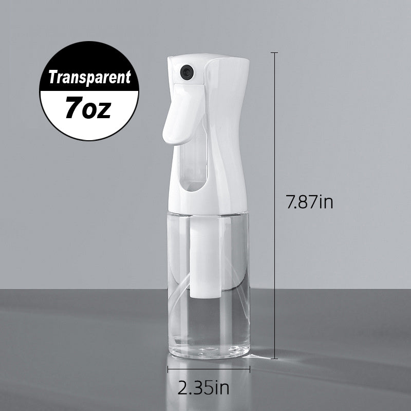 Hair Spray bottle ultra fine continuous water mister for hairstyling, cleaning, plants, Facial Moisture