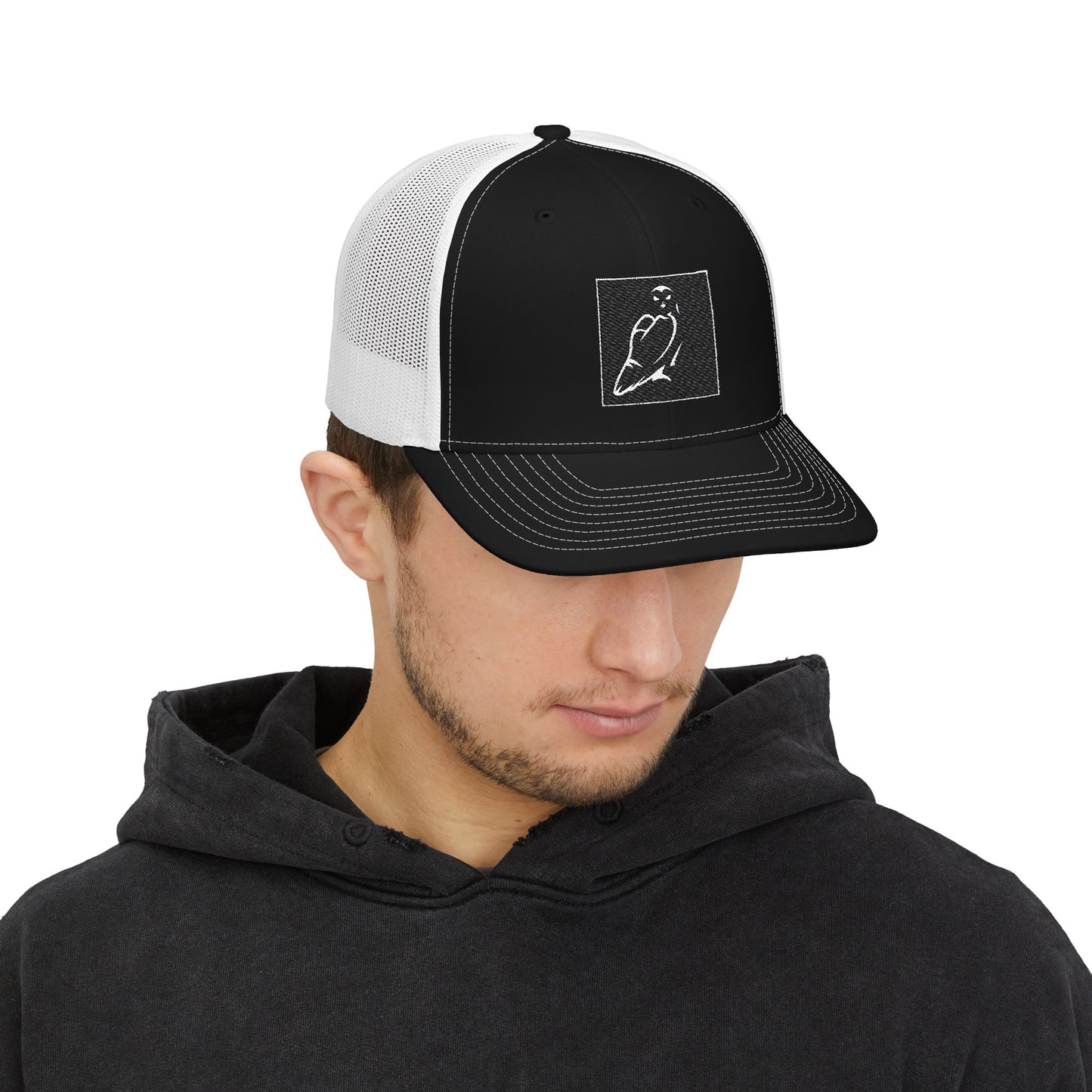 Stylish Snapback Trucker Cap, Embroidered Hat for Outdoor Adventures, Cool Gift for Sports Fans, Summer Style, Trendy Accessories