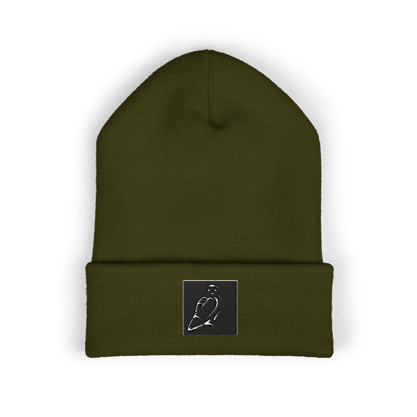 Stylish Embroidered Beanie - Perfect for Winter, Casual Outings, or Holiday Gifting, Unisex Warm Hat, Cuffed Knit Cap, Winter Accessory
