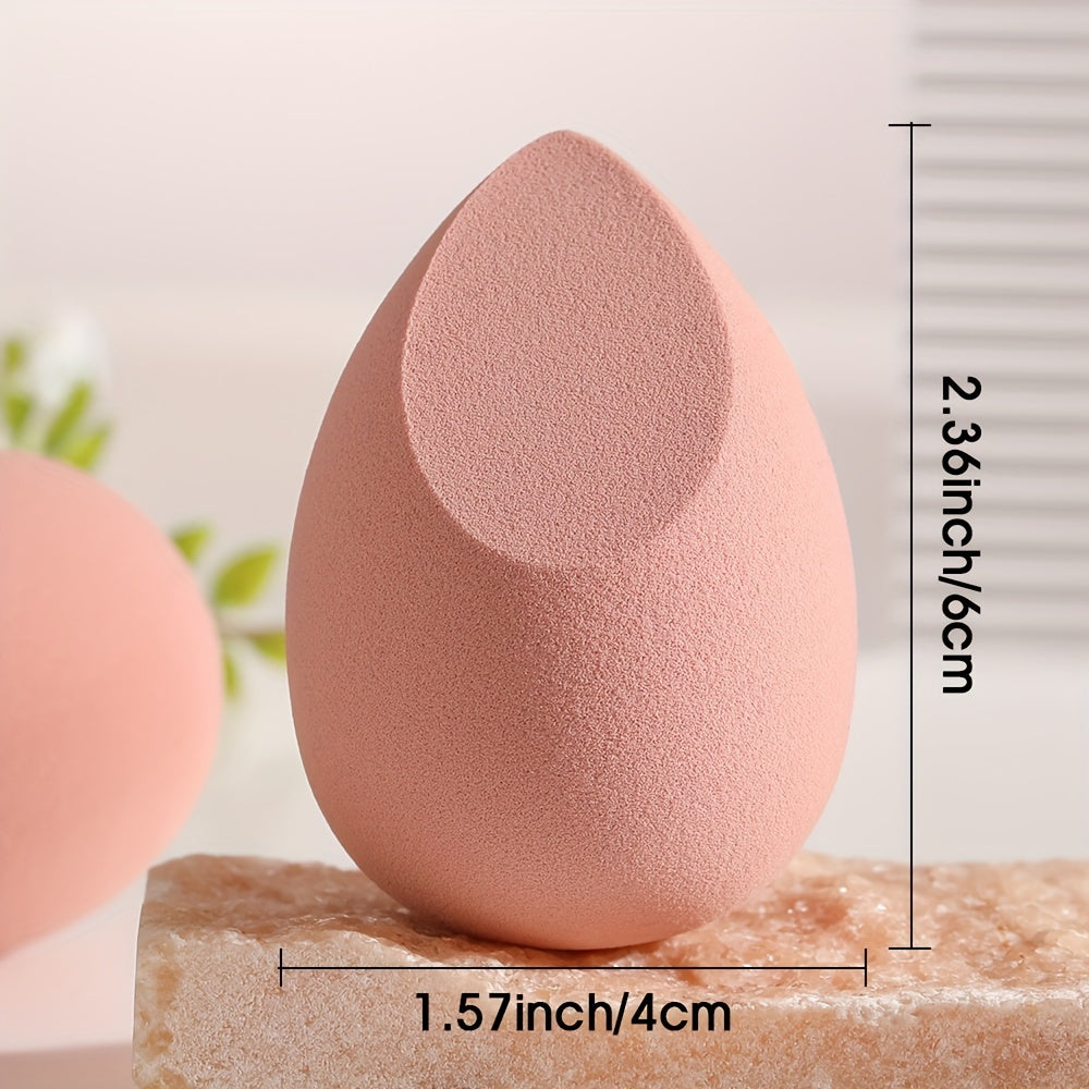 2 Pcs Makeup Sponges Makeup Puffs For Foundation Blender, Flawless For Creams, Powders And Liquids