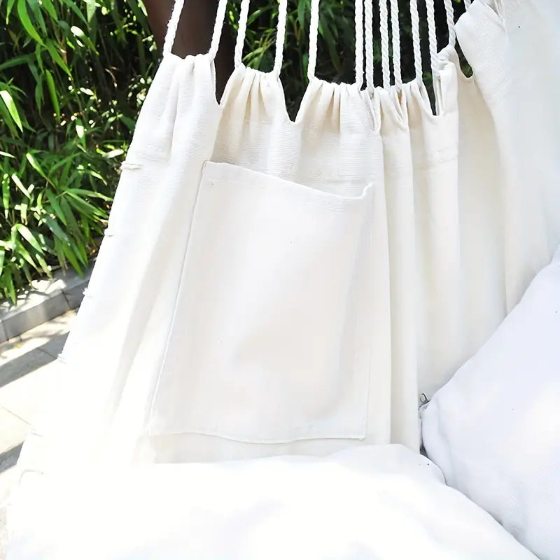 Nordic Style Cotton Hammock Chair Swing-3