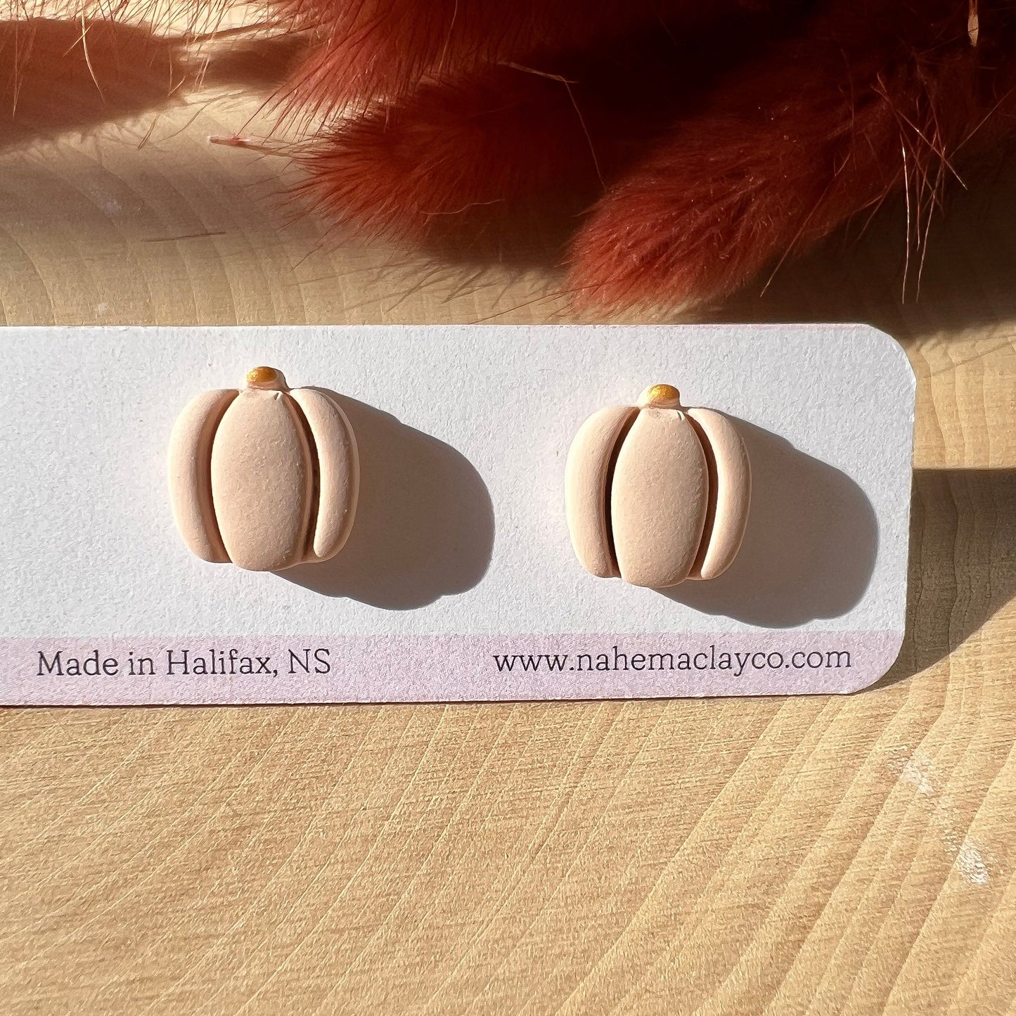 Modern Pumpkin Studs-3