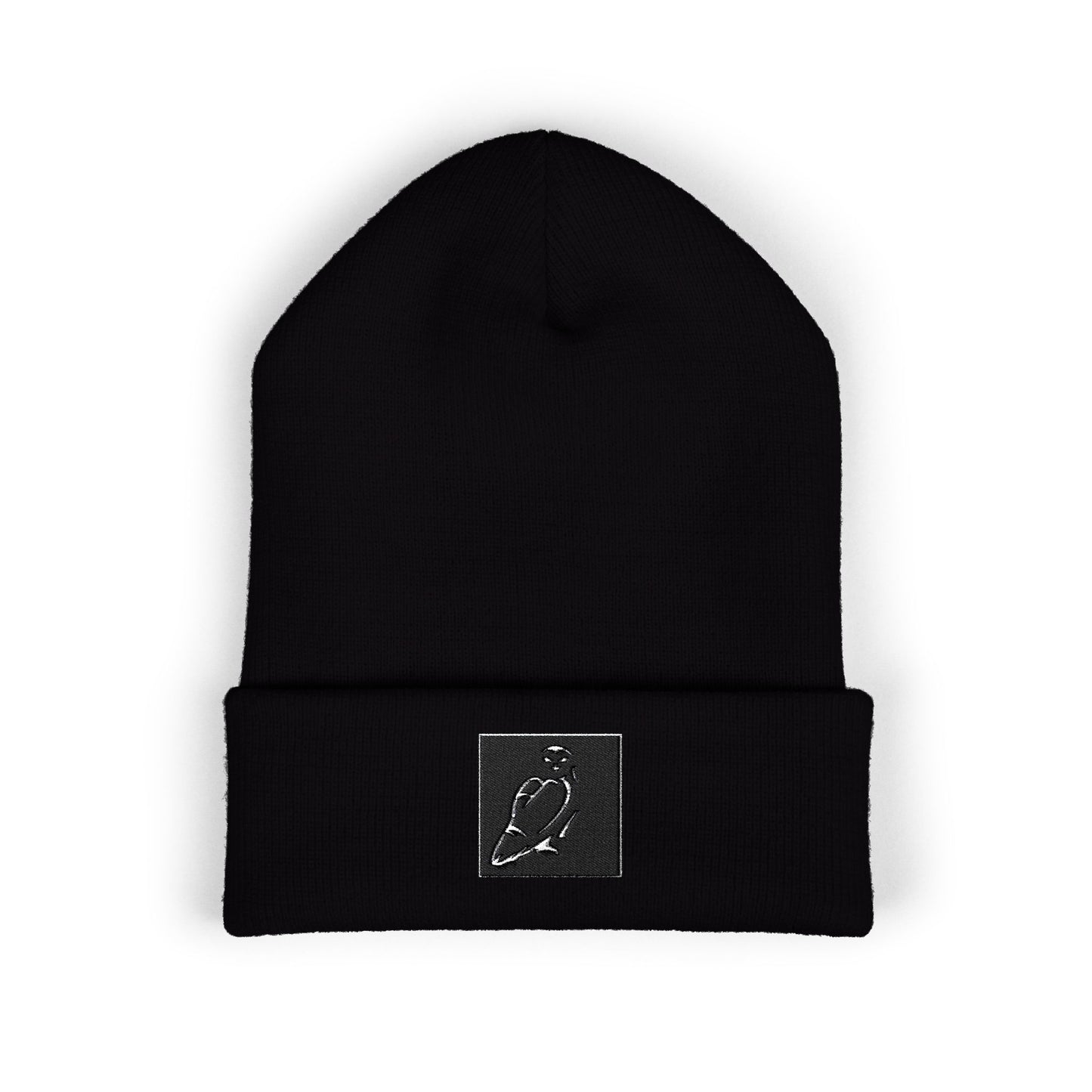 Stylish Embroidered Beanie - Perfect for Winter, Casual Outings, or Holiday Gifting, Unisex Warm Hat, Cuffed Knit Cap, Winter Accessory