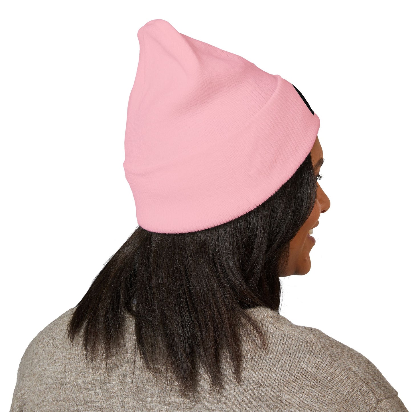 Stylish Embroidered Beanie - Perfect for Winter, Casual Outings, or Holiday Gifting, Unisex Warm Hat, Cuffed Knit Cap, Winter Accessory