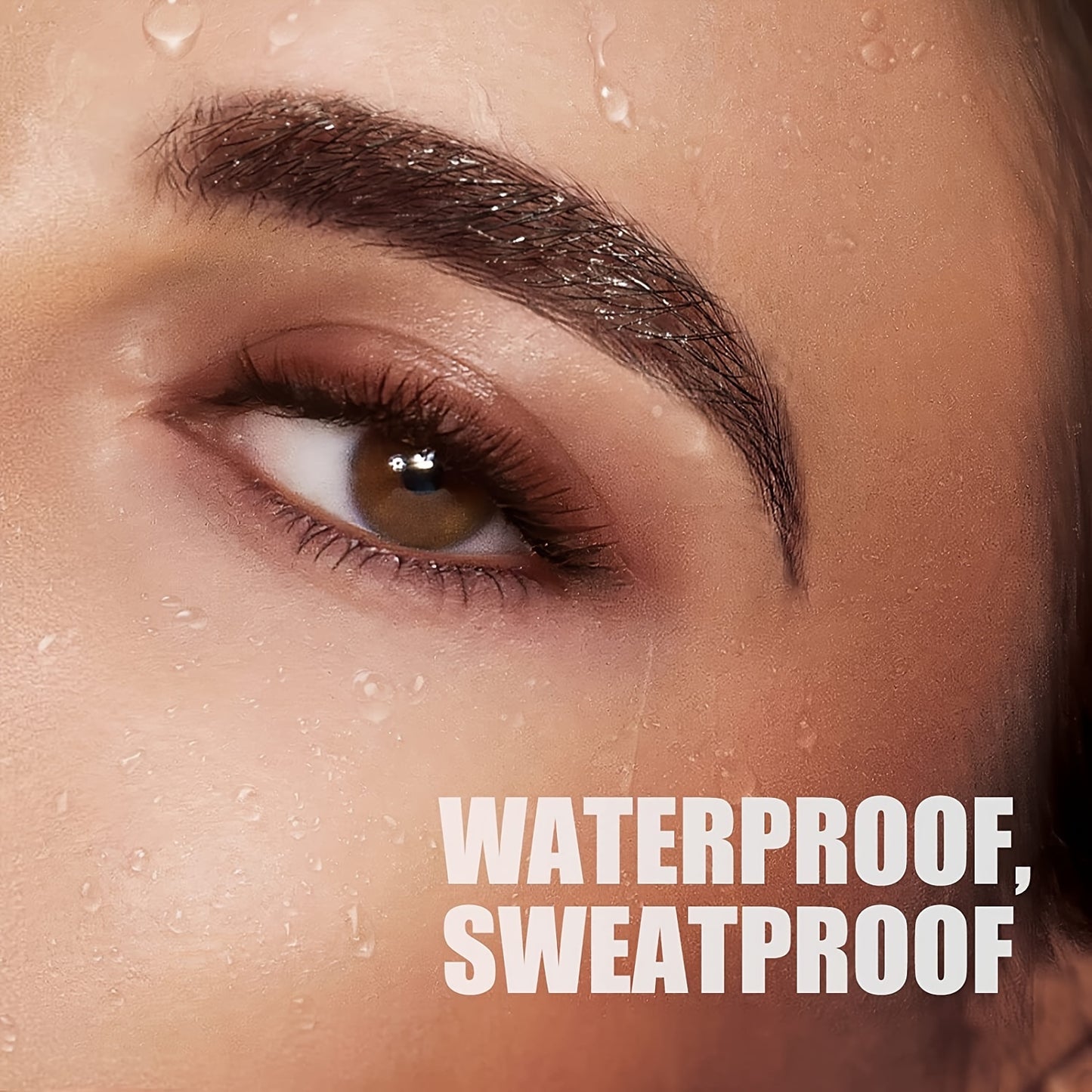 5 colors Natural Looking Waterproof Eyebrow Pen with 4 Split Head for Microblading and Makeup